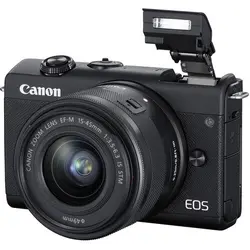 دوربین عکاسی کانن Canon EOS M200 Mirrorless Camera with 15-45mm Lens (Black)