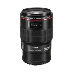 لنز دوربین کانن مدل Canon EF 100mm f/2.8L Macro IS USM | دیدبرتر