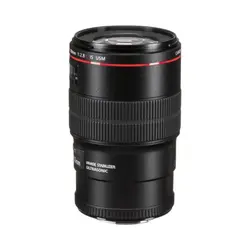 لنز دوربین کانن مدل Canon EF 100mm f/2.8L Macro IS USM | دیدبرتر