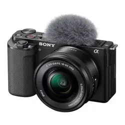 دوربین عکاسی سونی Sony ZV-E10 Mirrorless Camera with 16-50mm Lens (Black) | دیدبرتر