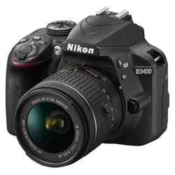 دوربین عکاسی نیکون Nikon D3400 Kit 18-55mm f/3.5-5.6 G VR