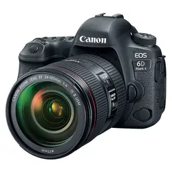 دوربین عکاسی کانن Canon EOS 6D Mark II DSLR Camera with 24-105mm f/4L II Lens | دیدبرتر