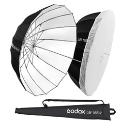 چتر باکس گودکس داخل نقره ای GODOX UB-165S PARABOLIC WITH DIFFUSER به همراه دیفیوزر