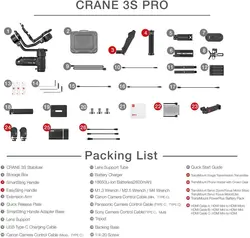 گیمبال ژیون Zhiyun-Tech CRANE 3S PRO