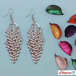گوشواره نقره دخترانه - فروشگاه اینترنتی دیدموشاپ
