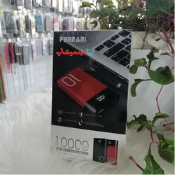 پاوربانک فراری 10 هزار میلی آمپر ساعت مدل F-P100 - فروشگاه اینترنتی دیدموشاپ