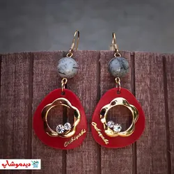 گوشواره مهره دار نگینی - فروشگاه اینترنتی دیدموشاپ