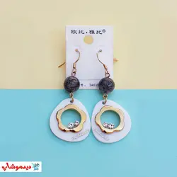 گوشواره مهره دار نگینی - فروشگاه اینترنتی دیدموشاپ
