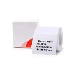 رول پرینتر لیبل زن نیمبات سایز 50*30