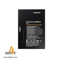 حافظه SSD اینترنال 500 گیگابایت Samsung مدل 870 EVO