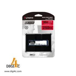 حافظه اس اس دی کینگستون A2000 250GB M.2 NVMe PCIe