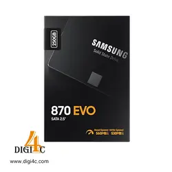 حافظه SSD اینترنال 250 گیگابایت Samsung مدل 870 EVO