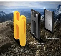 هارد اکسترنال ای دیتا مدل اچ دی ۶۸۰ با ظرفیت ۱ ترابایت ADATA HD680 1TB External Hard Drive