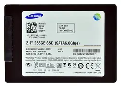 حافظه SSD سامسونگ mz-7pc256d sata6 ظرفیت 256 گیگابایت