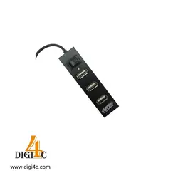 هاب ۳پورت USB 2.0 ایکس ووکس مدل X804