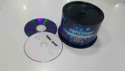 باکس دی وی دی خام ۵۰ عددی ونکوور – Vancover 4.7GB DVD-R