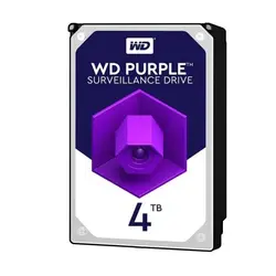 هارددیسک اینترنال وسترن دیجیتال مدل Purple WD10PURZ ظرفیت 4 ترابایت اصل