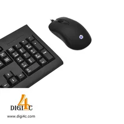 کیبورد و موس باسیم  HP KM100 Wired Keyboard Mouse