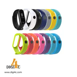 بند سیلیکونی رنگی مچ بند هوشمند شیائومی مدل Mi Band 4