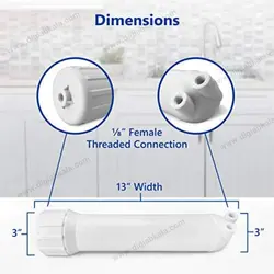 هوزینگ ممبران آکوا ارگانیک | دستگاه تصفیه آب | دیجی آب کالا نمایندگی تصفیه آب آکوا