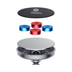 نگهدارنده گوشی موبایل(مگنتی) اوبرانو Obranu Phone Holder OMH100 Silver