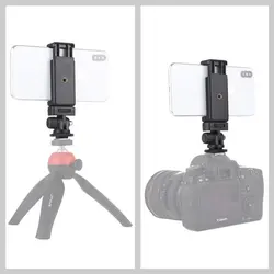 هولدر موبایل روی دوربین Mobile phone holder on camera