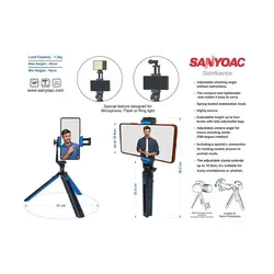 سه پایه رومیزی موبایل سانیو SANYOAC