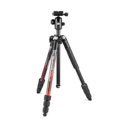 سه پایه دوربین عکاسی مانفروتو Manfrotto MKELMII4RD-BH Element MII Aluminium Red