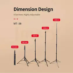 سه پایه دوربین عکاسی جیماری Jmary Tripod MT-38