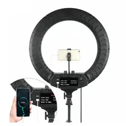 رینگ لایت RL-18 Ring Light With light stand به همراه پایه