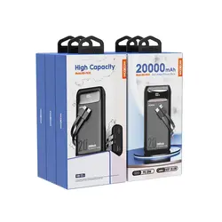 پاوربانک موکسوم مدل MX-PB70 ظرفیت 20000 میلی آمپر ساعت - دیجی آرکی