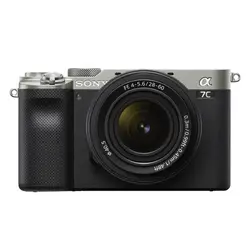 دوربین بدون آینه سونی Sony alpha a7C Mirrorless Kit 28-60mm Silver