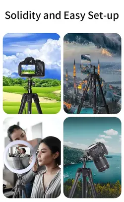 سه پایه دوربین عکاسی جیماری Jmary Tripod KP-2208 - دیجی آرکی