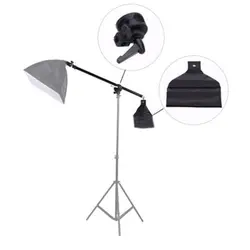 میله بوم پاناسون به همراه پایه نور مدل 805 ،هولدرخورشیدی و کیسه شن  Panasun