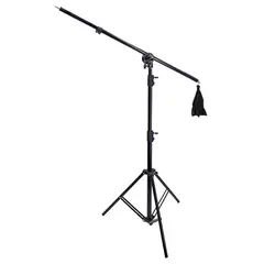 میله بوم پاناسون به همراه پایه نور مدل 805 ،هولدرخورشیدی و کیسه شن  Panasun