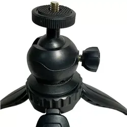 سه پايه رومیزی عکاسی بيک Beike Q166 Mini Tripod Black با هولدر