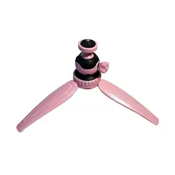 سه پايه رومیزی عکاسی بيک Beike Q166 Mini Tripod Pink با هولدر