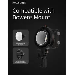 کیت ویدیو لایت ژیون تک Zhiyun-Tech MOLUS X100 Bi-COLOR Combo Kit