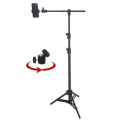 سه پایه موبایل مادوکس Madox mobile tripod holder G2 + بال هد + ریموت کنترل بلوتوثی موبایل یانتنگ - دیجی آرکی