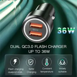 شارژر فندکی فست شارژ یسیدو Yesido Y43 Car Charger