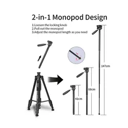 سه پایه دوربین عکاسی جیماری Jmary Tripod KP-2274