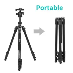 سه پایه دوربین عکاسی جیماری Jmary Tripod  KT325+NB30