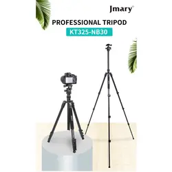 سه پایه دوربین عکاسی جیماری Jmary Tripod  KT325+NB30