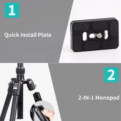 سه پایه دوربین عکاسی جیماری Jmary Tripod  KT325+NB30