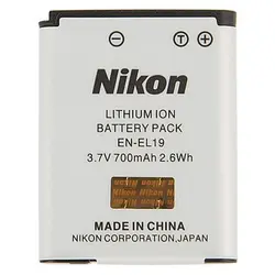 باتری دوربین نیکون Nikon EN-EL19 Rechargeable Lithium-Ion Battery