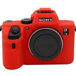 کاور سیلیکونی سونی Sony A9/A7RIII/A7III رنگ قرمز