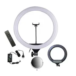 رینگ لایت مدل YQ-460B Ring Light به همراه پایه نور مدل805