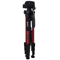 سه پایه دوربین عکاسی جیماری قرمز Jmary Tripod KP-2234 به همراه هولدر