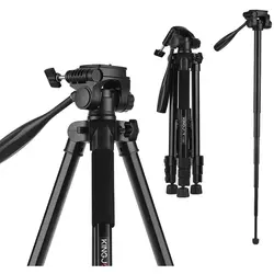 سه پایه دوربین عکاسی کینگ جوی KINGJOY VT-880 Tripod به همراه هولدر