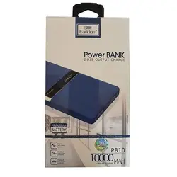 پاوربانک ارلدام مدل ET-PB10 با ظرفیت 10000 میلی آمپر ساعت Power Bank Earldom